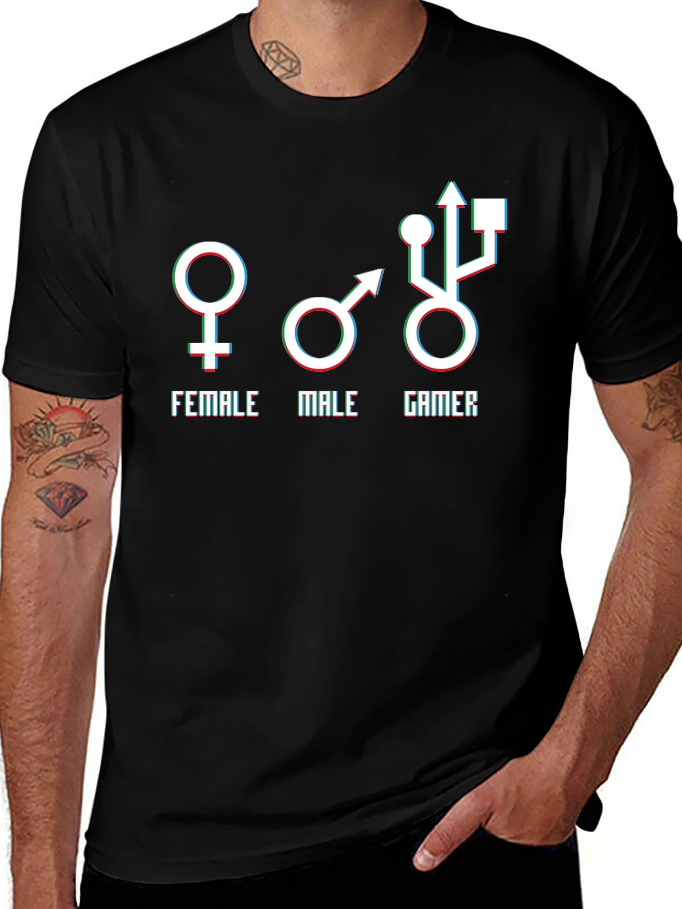 Gamer Gender T-Shirt - Funny Gaming Tee