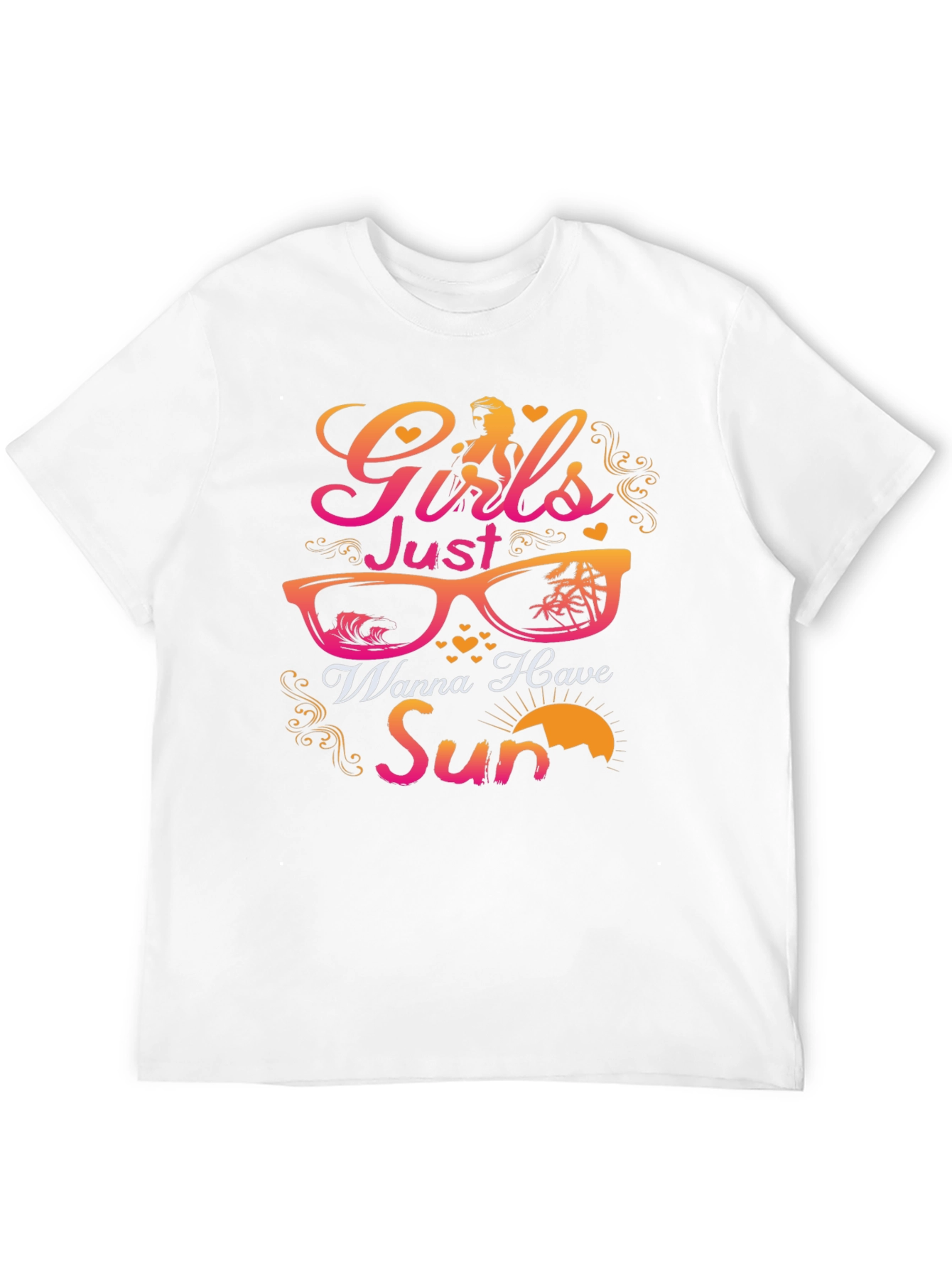 Girls Just Wanna Have Sun Graphic Tee