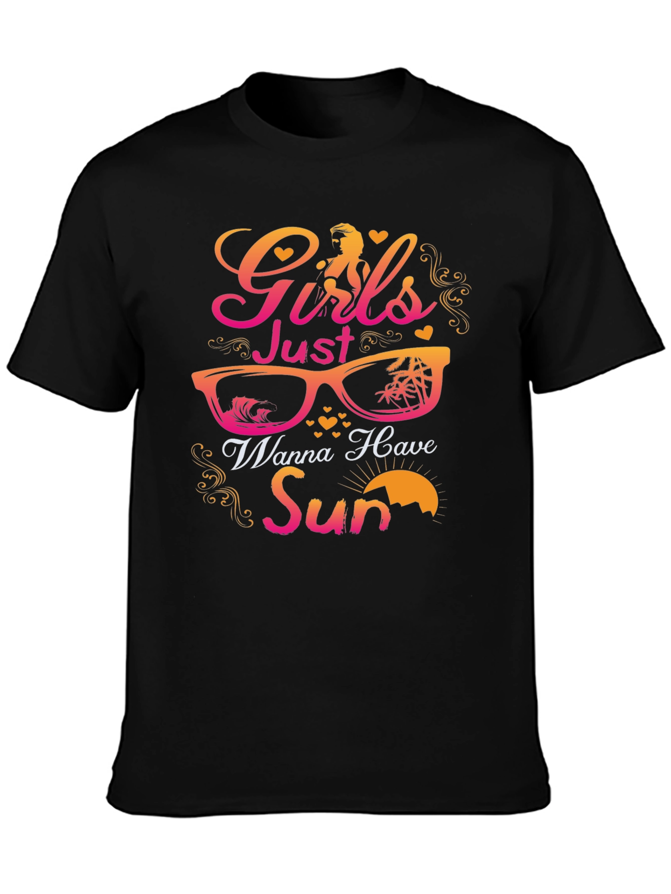Girls Just Wanna Have Sun Graphic Tee
