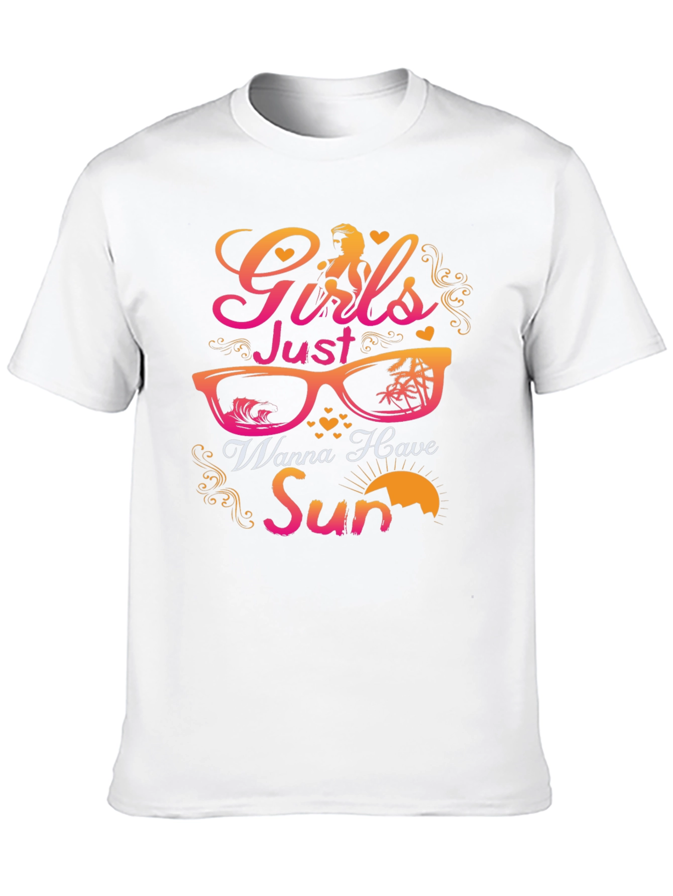 Girls Just Wanna Have Sun Graphic Tee