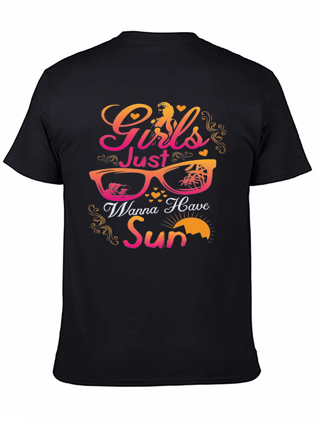 Girls Just Wanna Have Sun Graphic Tee