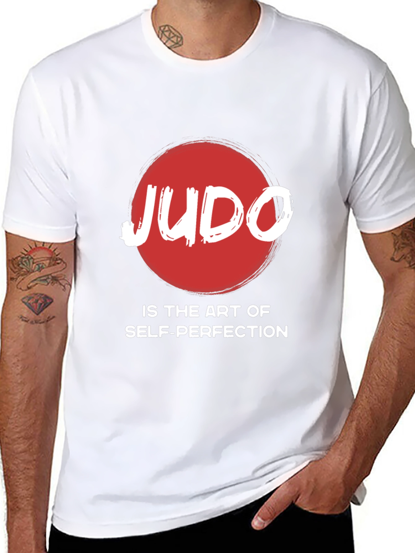 Judo Art of Self-Perfection Graphic T-Shirt