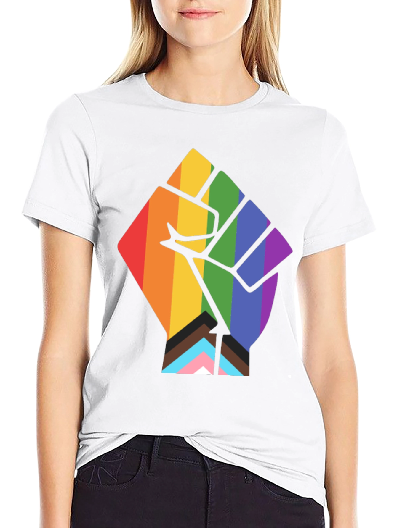 Pride Fist T-Shirt - LGBTQ+ Equality Tee