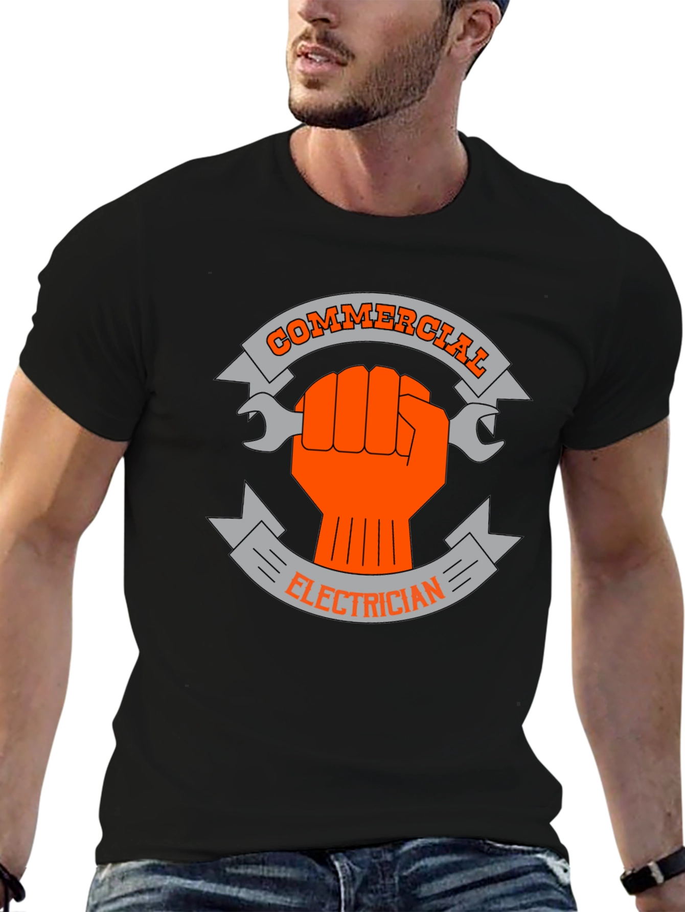 Commercial Electrician Graphic T-Shirt