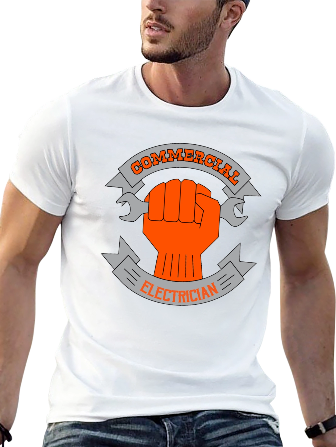 Commercial Electrician Graphic T-Shirt