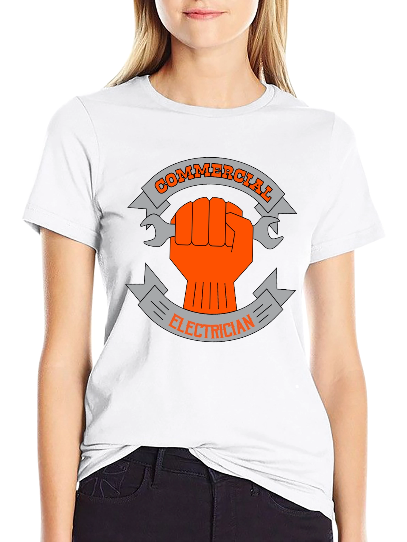 Commercial Electrician Graphic T-Shirt