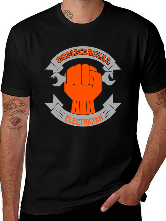 Commercial Electrician Graphic T-Shirt