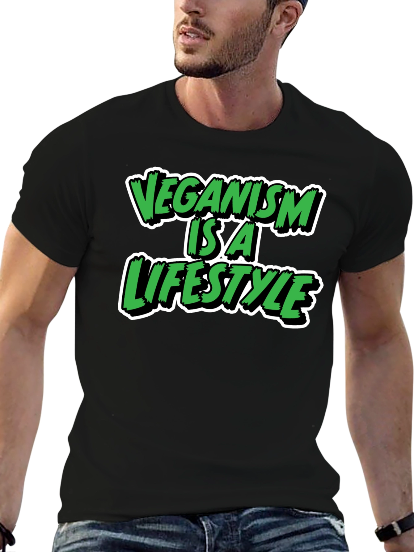 Veganism is a Lifestyle Graphic T-Shirt