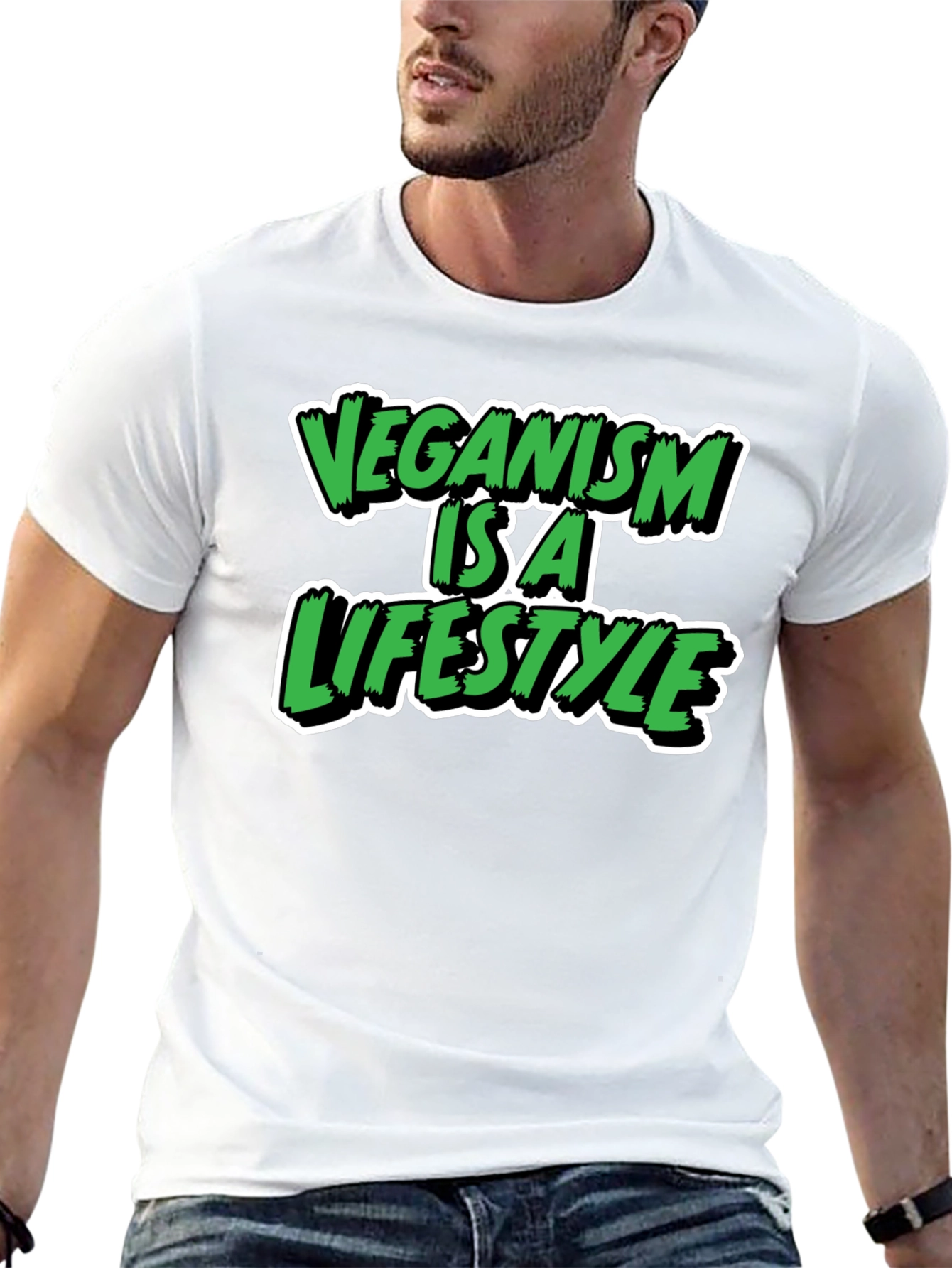 Veganism is a Lifestyle Graphic T-Shirt