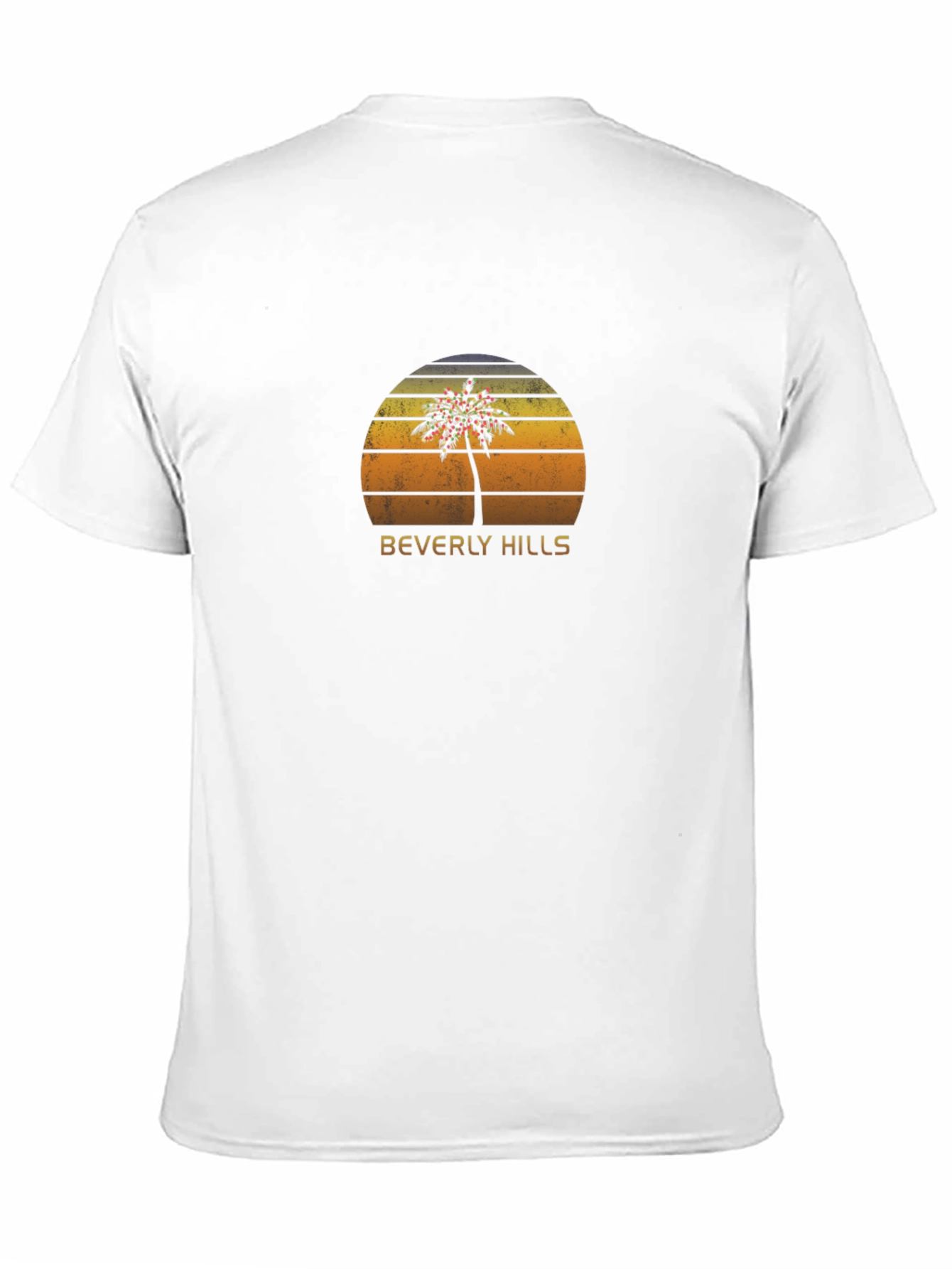 Beverly Hills Retro Palm Tree Graphic Tee