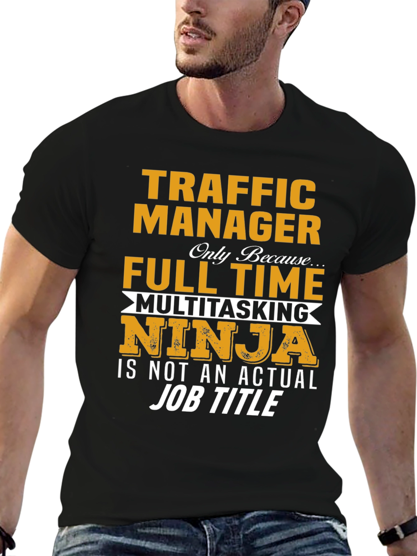 Traffic Manager Multitasking Ninja T-Shirt
