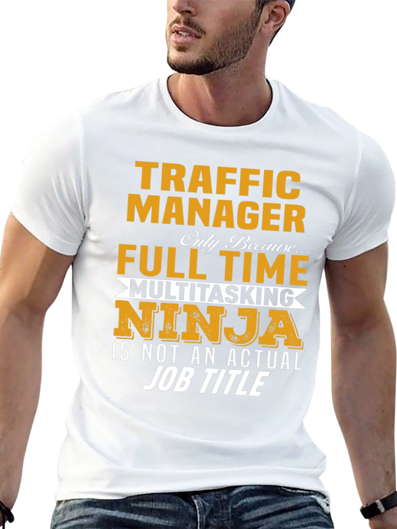 Traffic Manager Multitasking Ninja T-Shirt