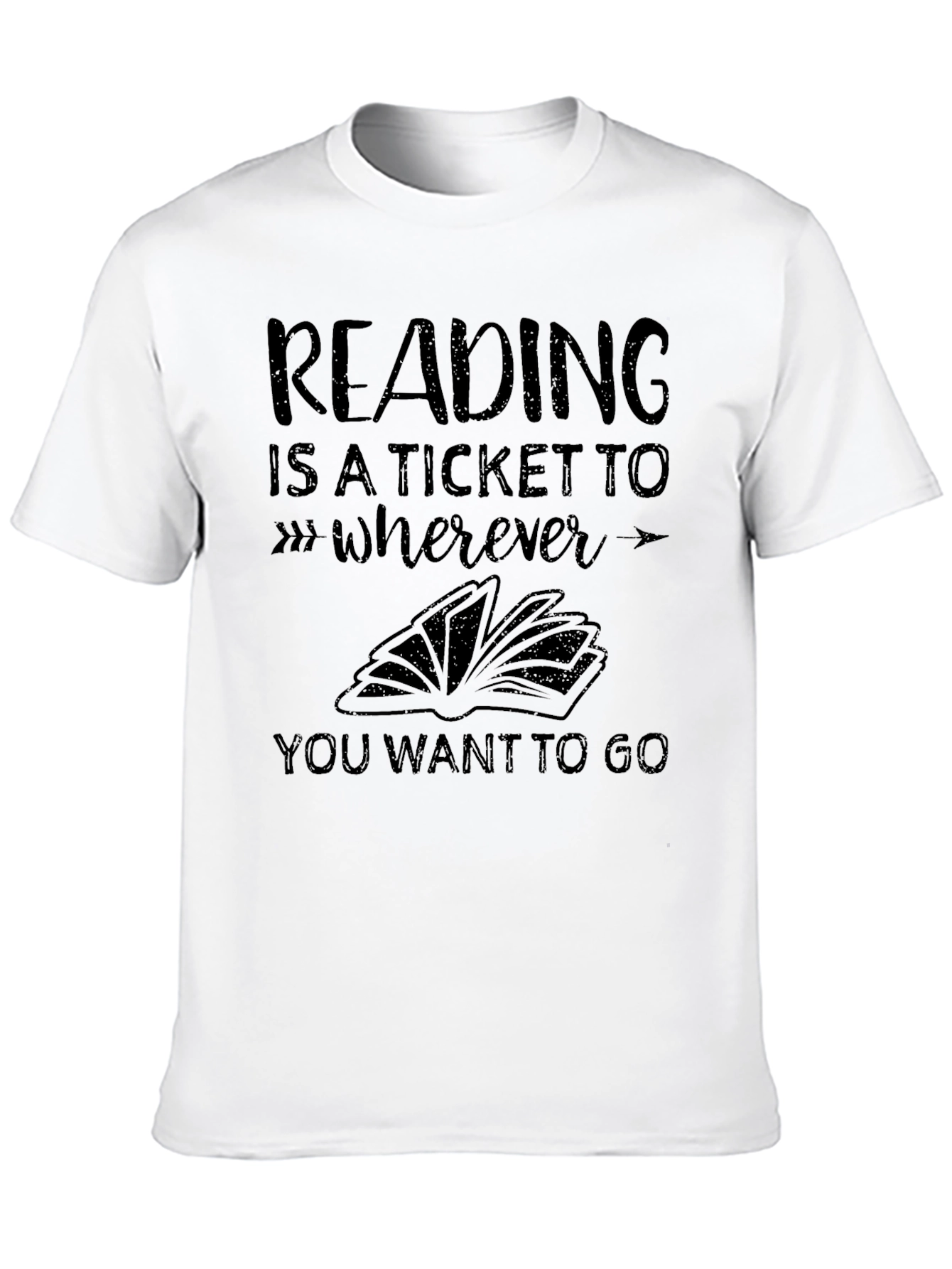 Reading is a Ticket to Wherever T-Shirt