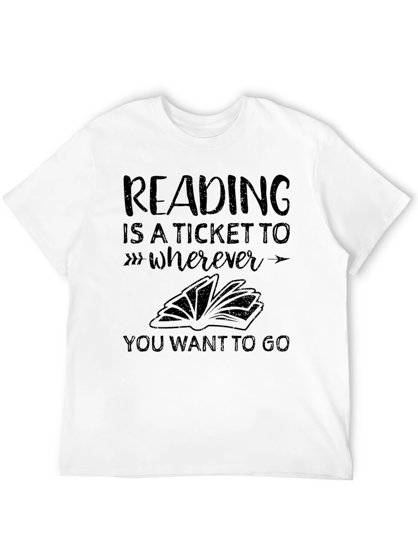 Reading is a Ticket to Wherever T-Shirt