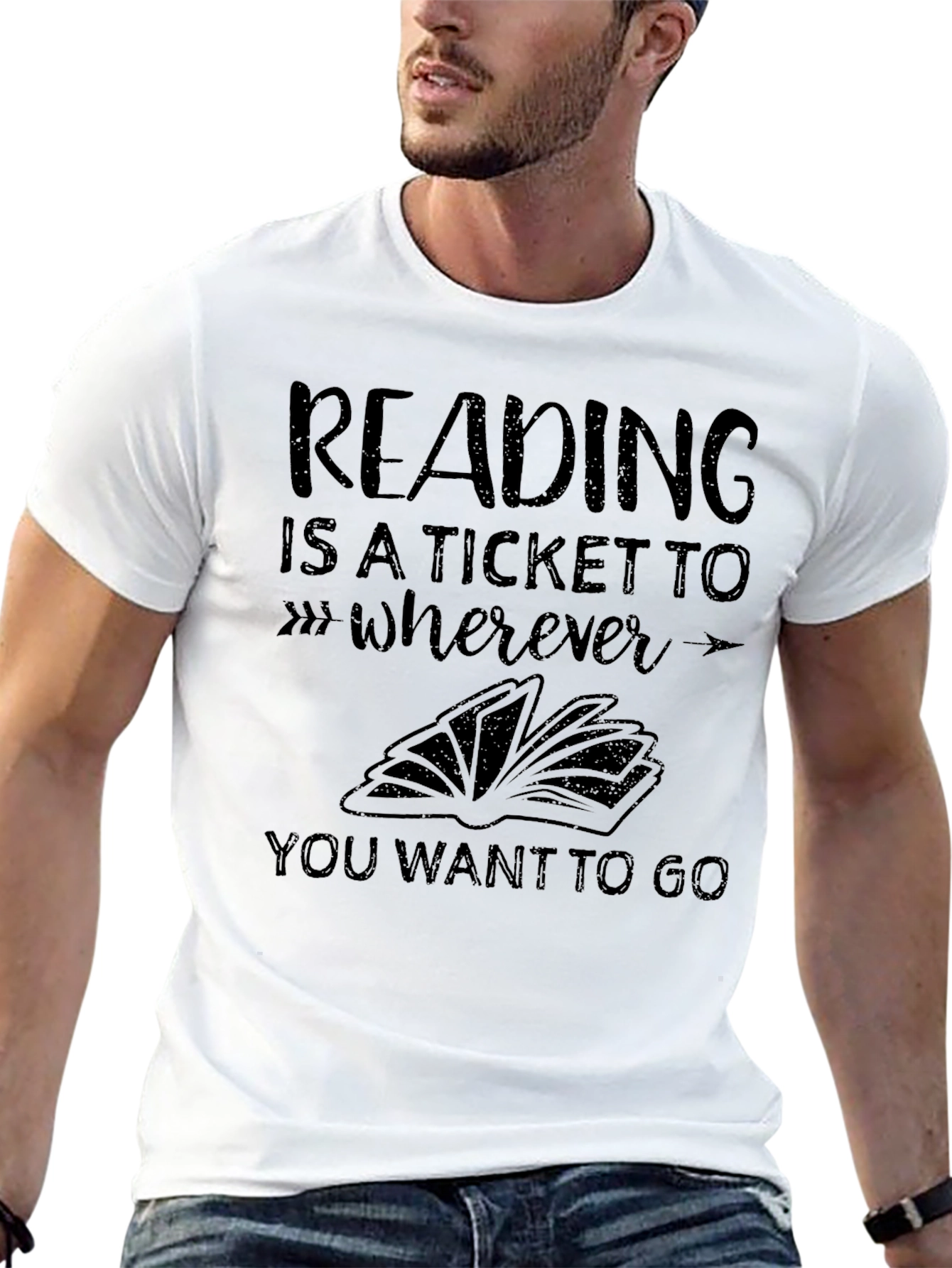 Reading is a Ticket to Wherever T-Shirt