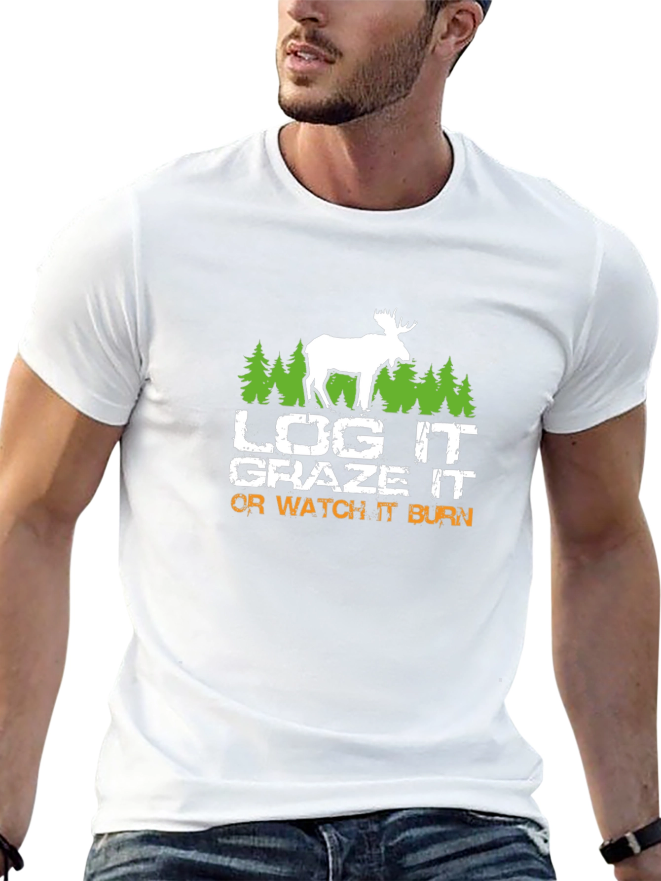 Log It Graze It T-Shirt