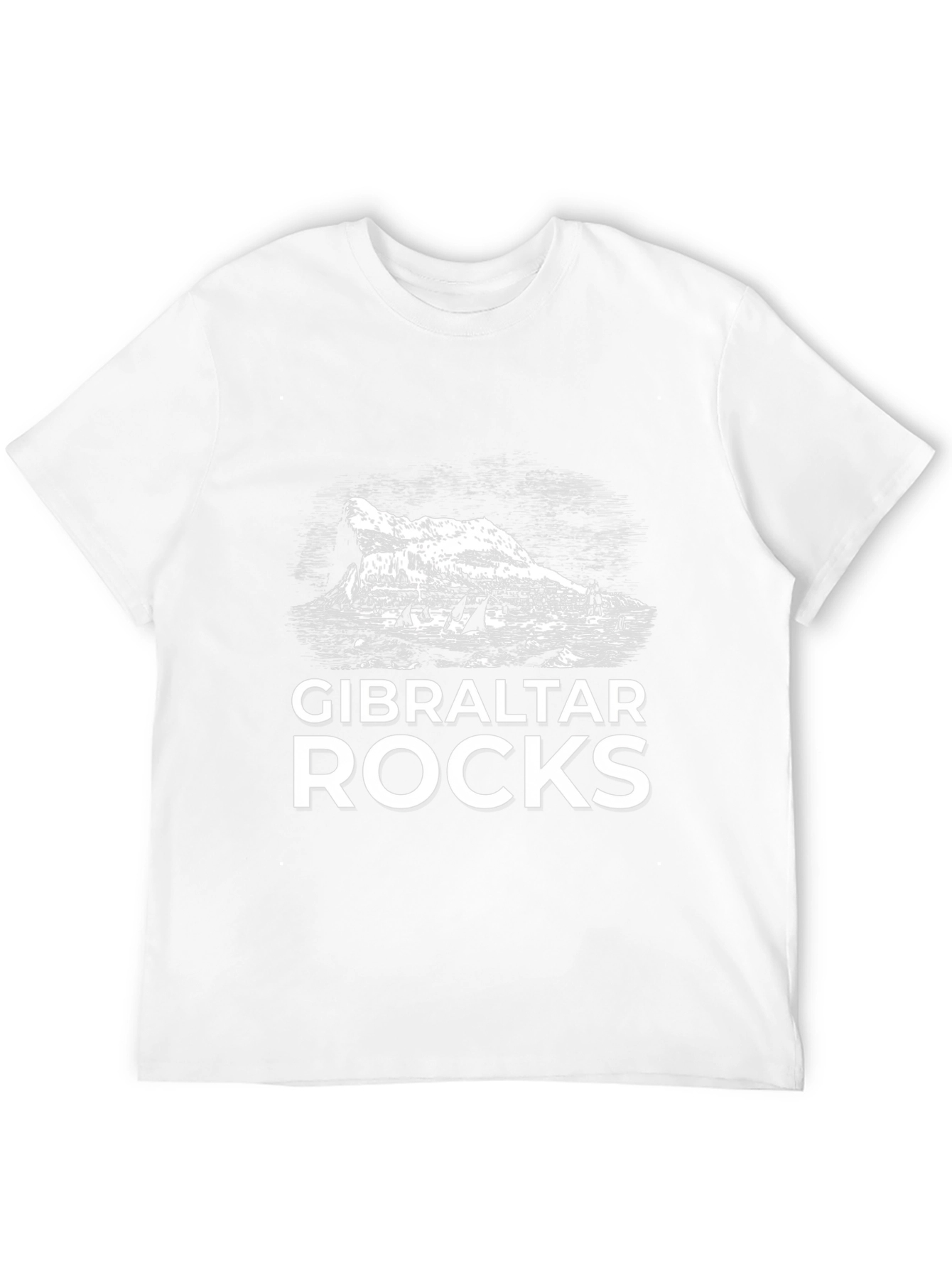 Gibraltar Rocks Graphic Tee - Black