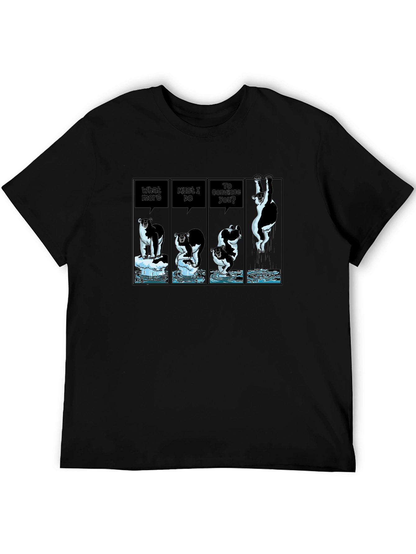 Polar Bear Global Warming T-Shirt
