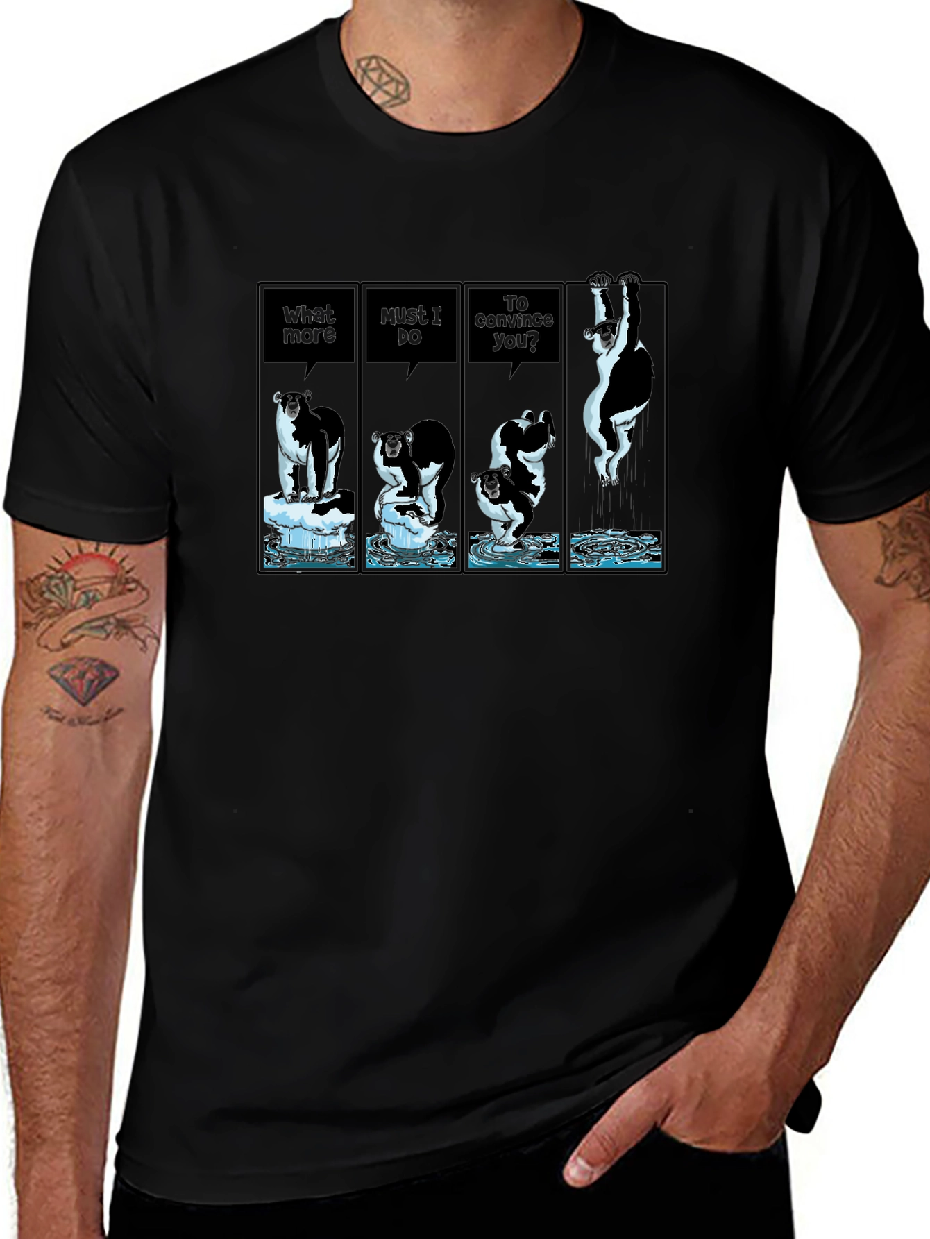 Polar Bear Global Warming T-Shirt