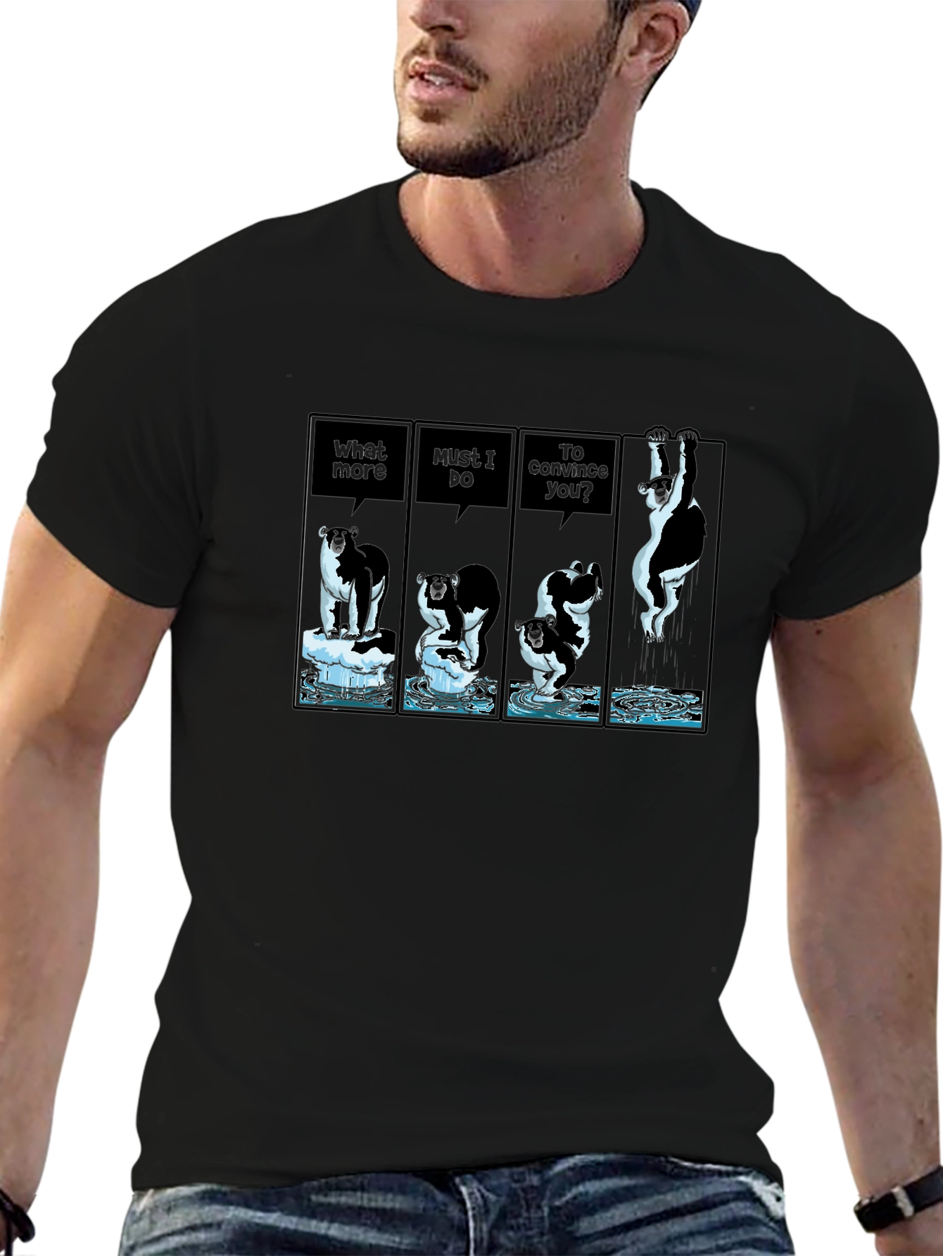 Polar Bear Global Warming T-Shirt