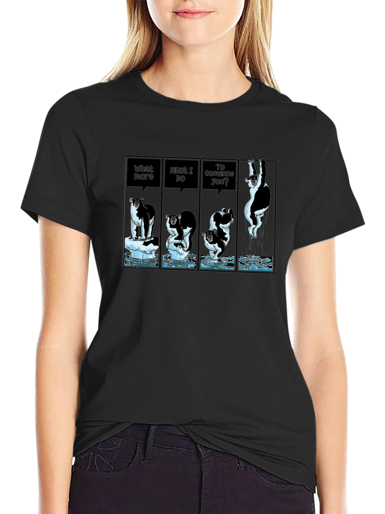 Polar Bear Global Warming T-Shirt