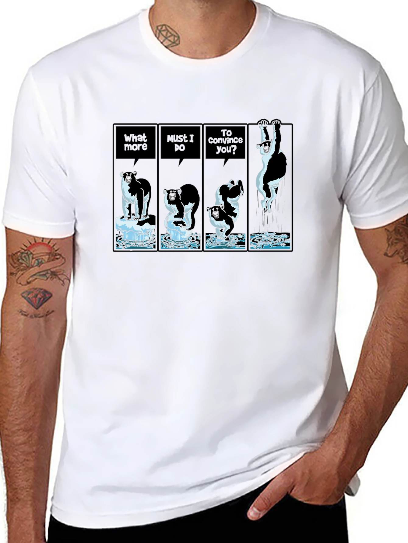 Polar Bear Global Warming T-Shirt