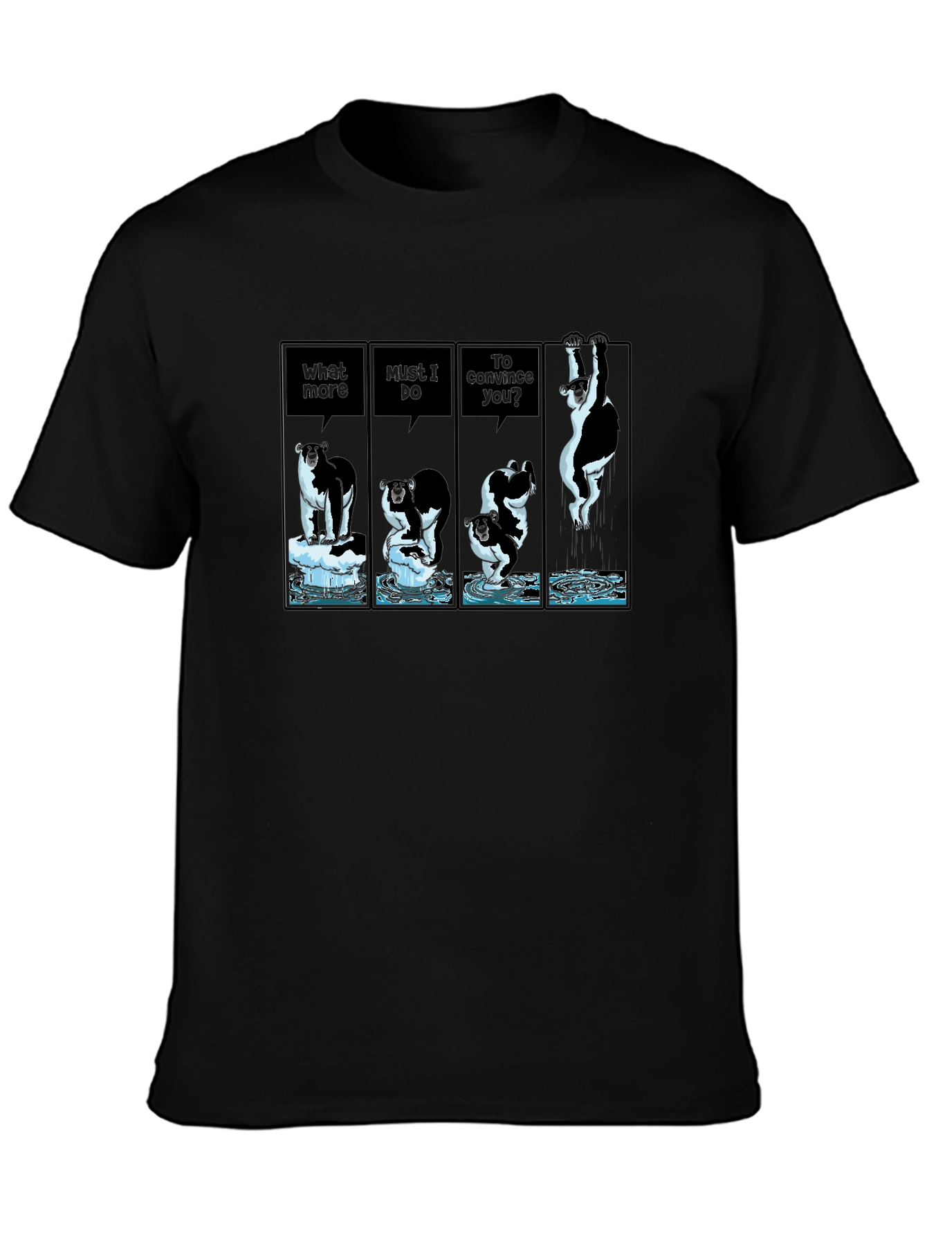 Polar Bear Global Warming T-Shirt