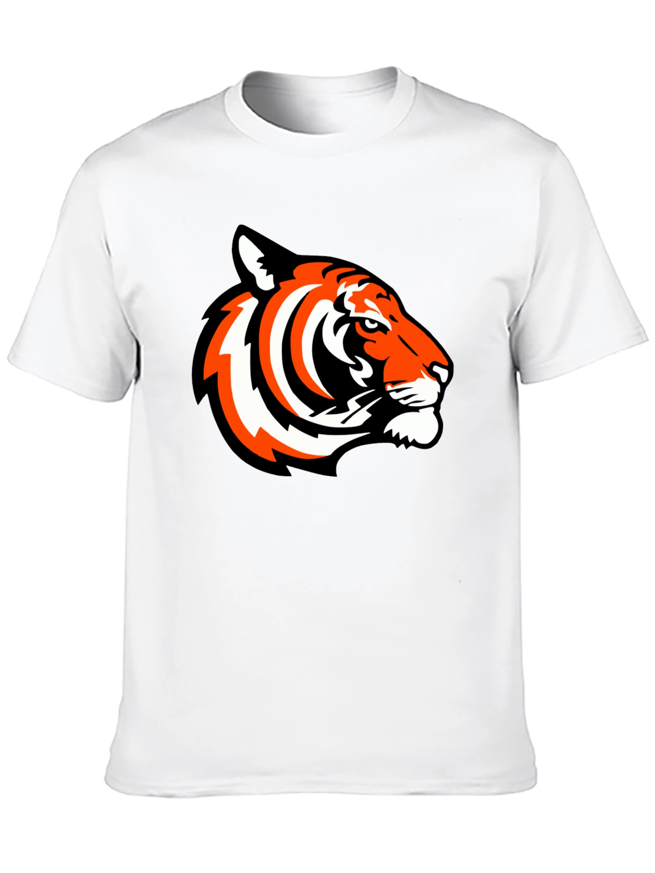 Tiger Graphic Tee - Bold Black T-Shirt