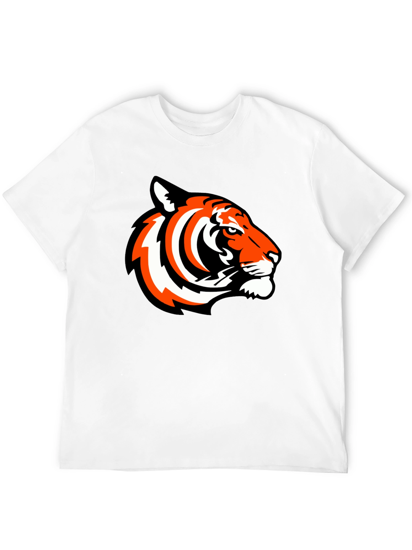 Tiger Graphic Tee - Bold Black T-Shirt