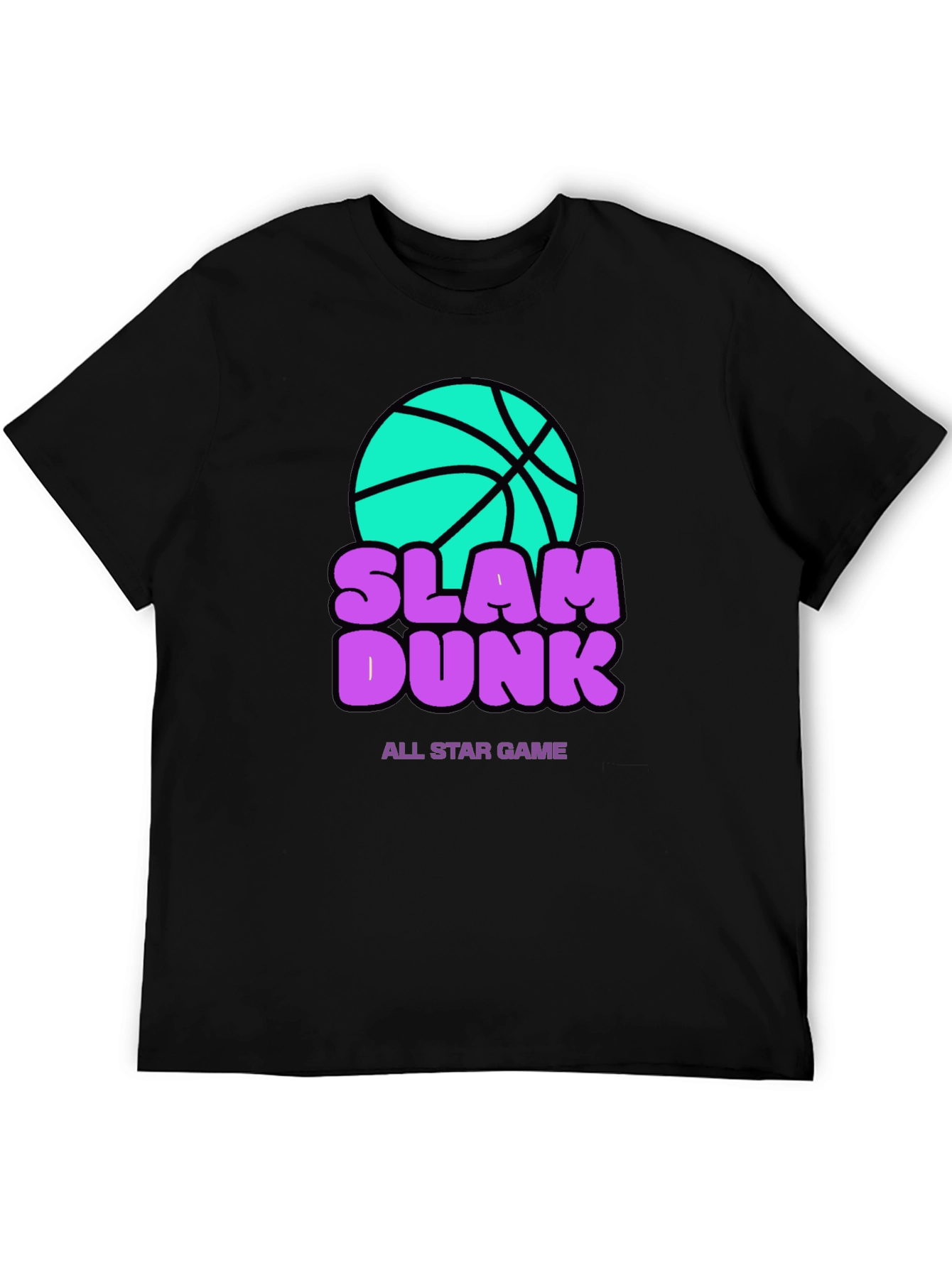 Slam Dunk All Star Game Black T-Shirt