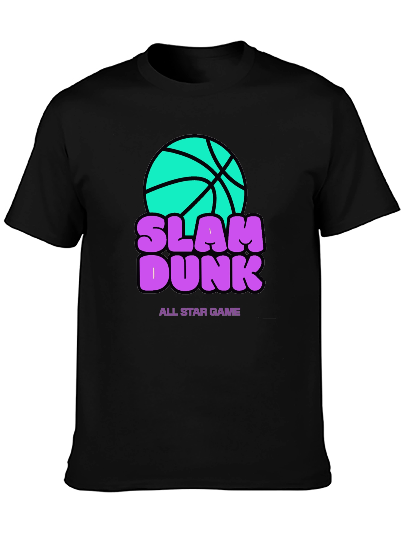 Slam Dunk All Star Game Black T-Shirt