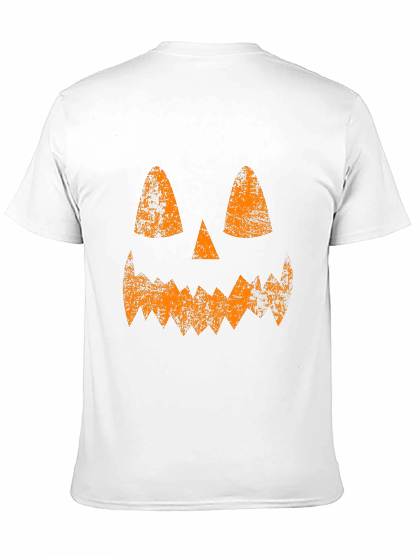 Jack-O-Lantern Face Halloween Black T-Shirt
