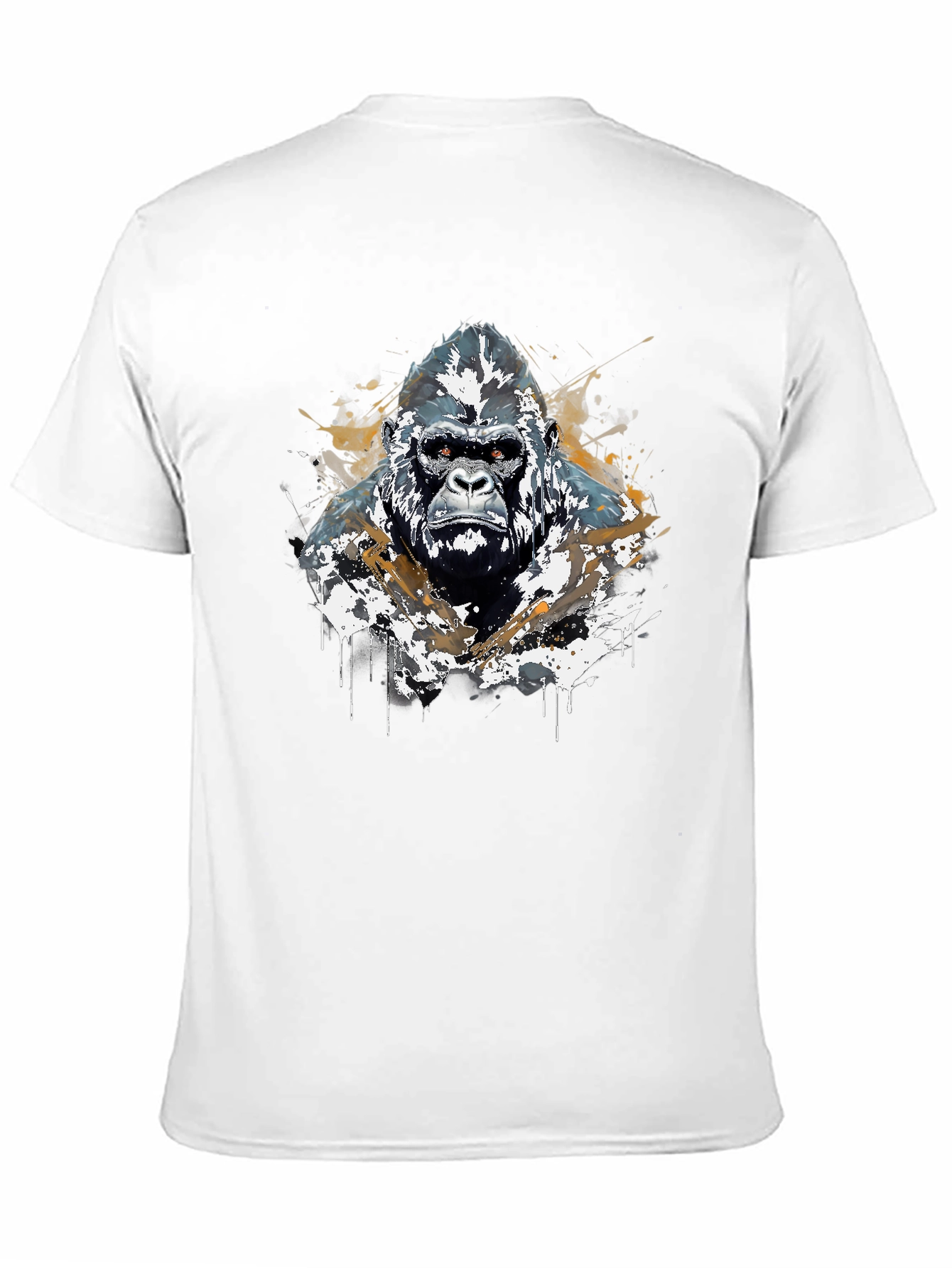 Gorilla Graphic Tee - Bold Black T-Shirt