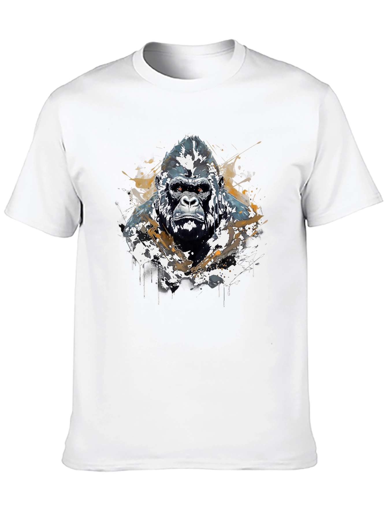 Gorilla Graphic Tee - Bold Black T-Shirt