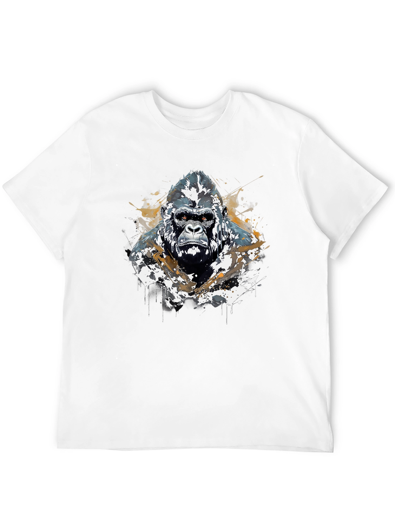 Gorilla Graphic Tee - Bold Black T-Shirt
