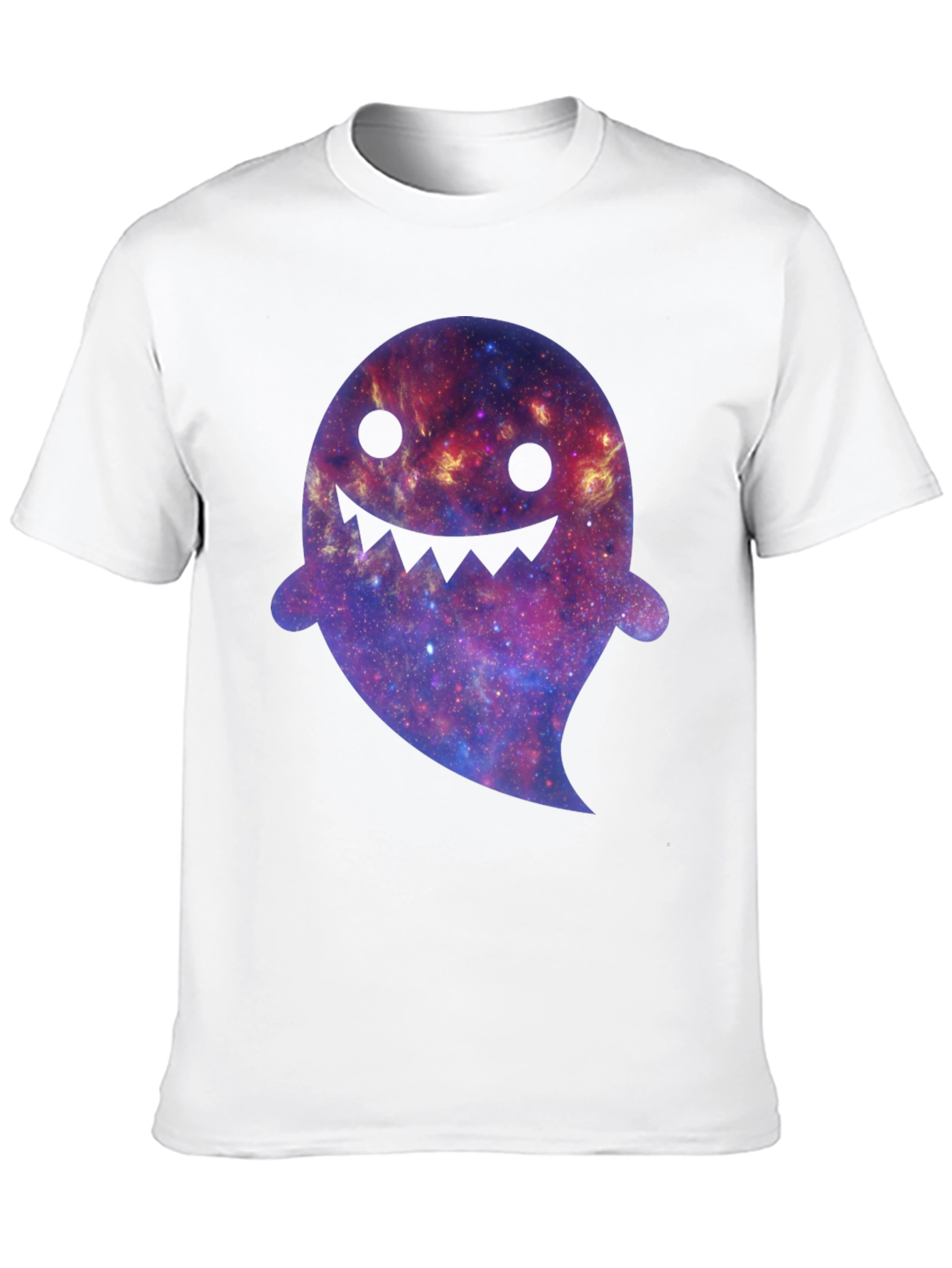 Galaxy Ghost Graphic T-Shirt