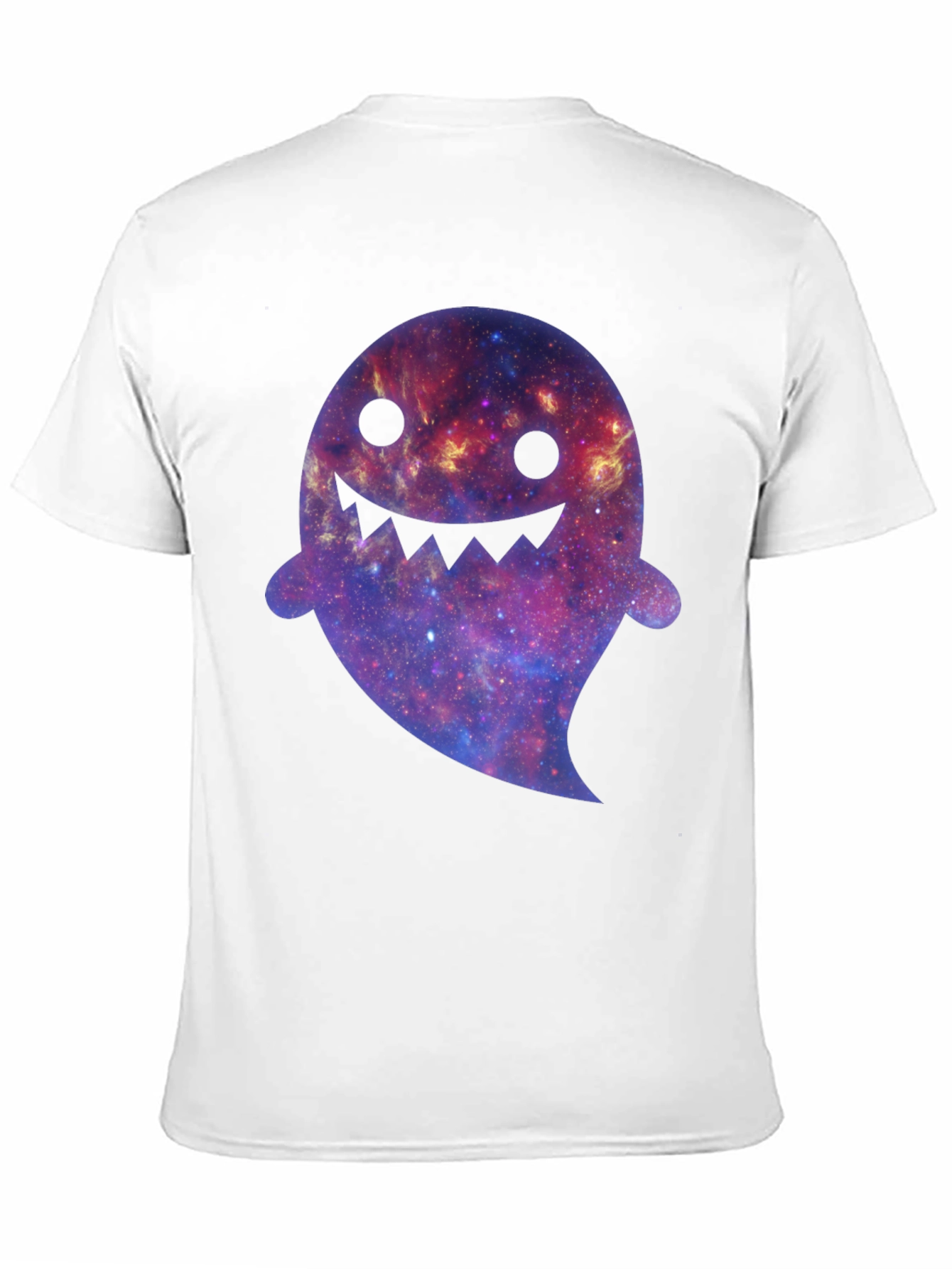 Galaxy Ghost Graphic T-Shirt