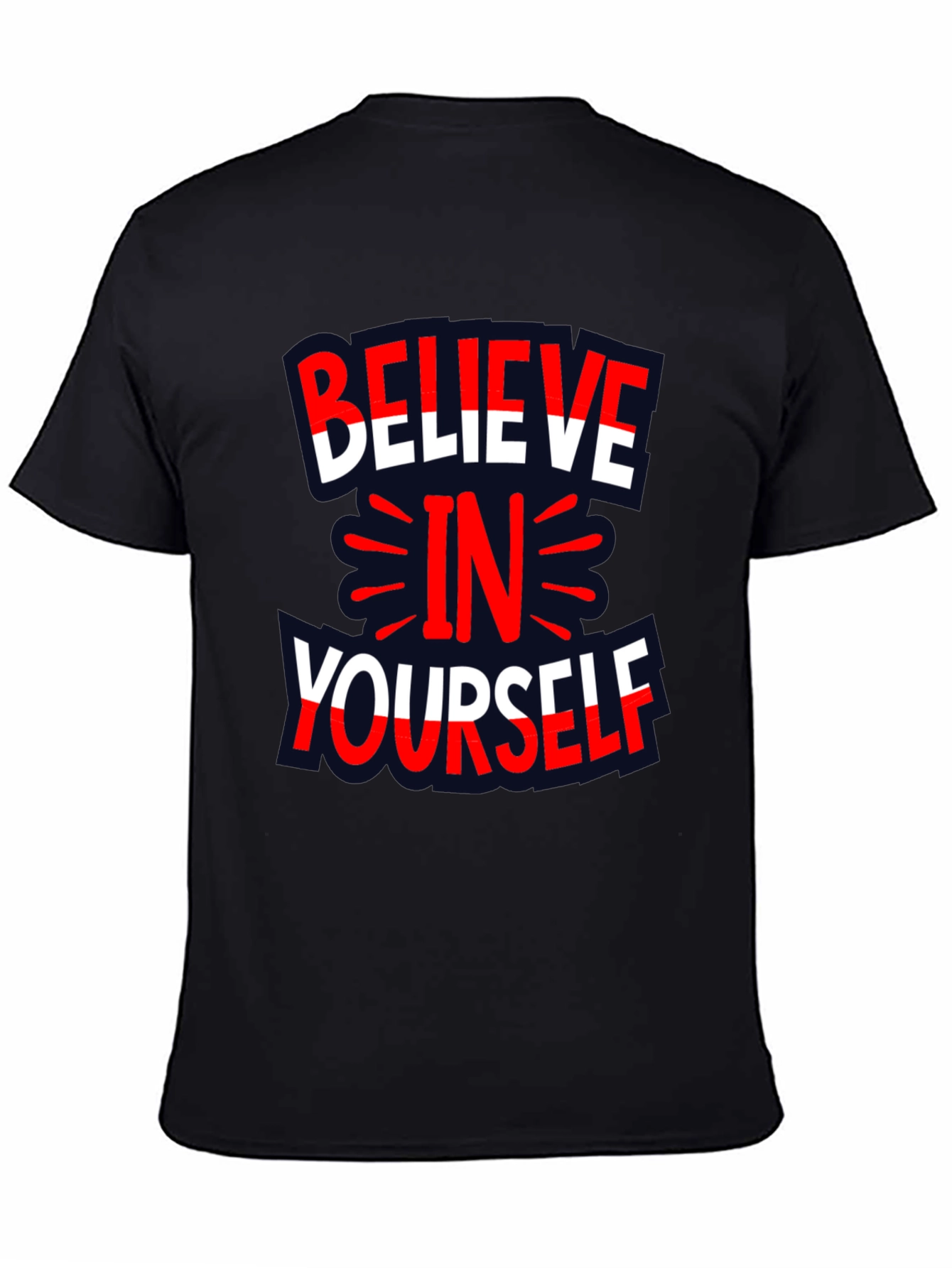 Believe in Yourself Graphic Print Tee