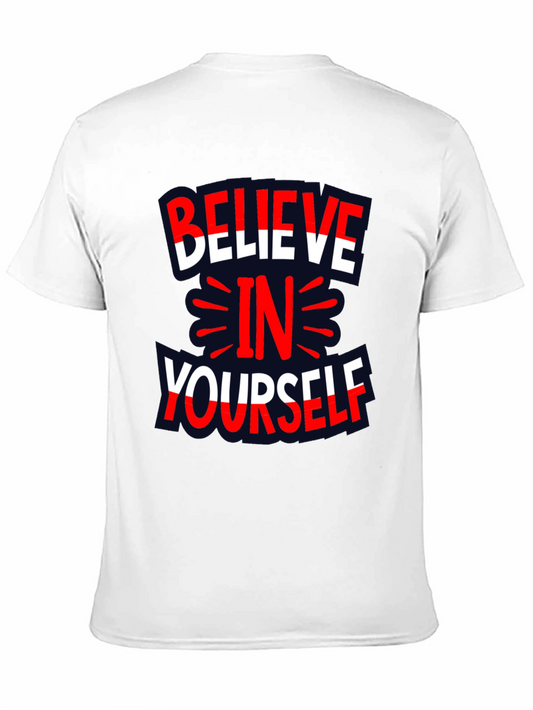 Believe in Yourself Graphic Print Tee