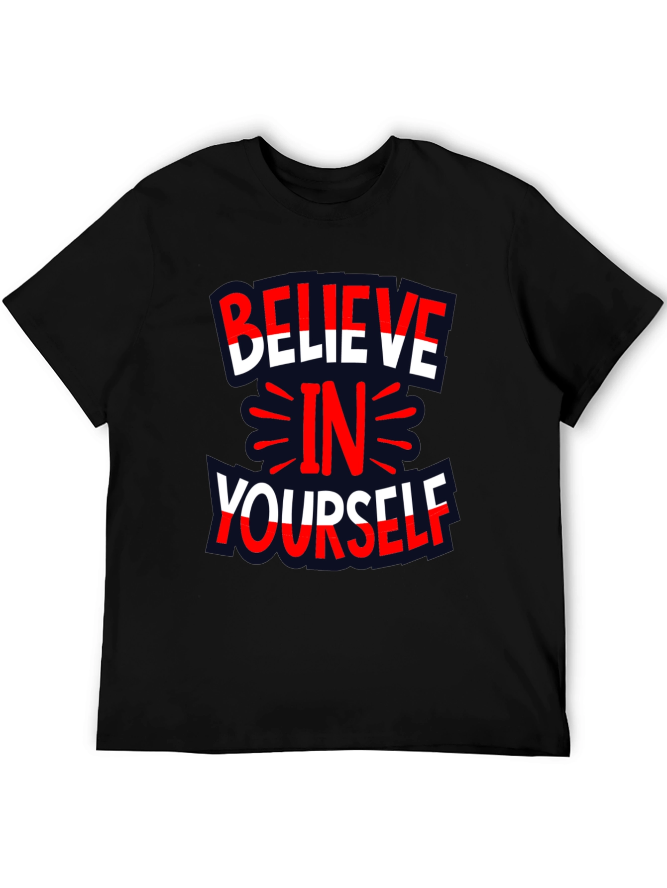Believe in Yourself Graphic Print Tee