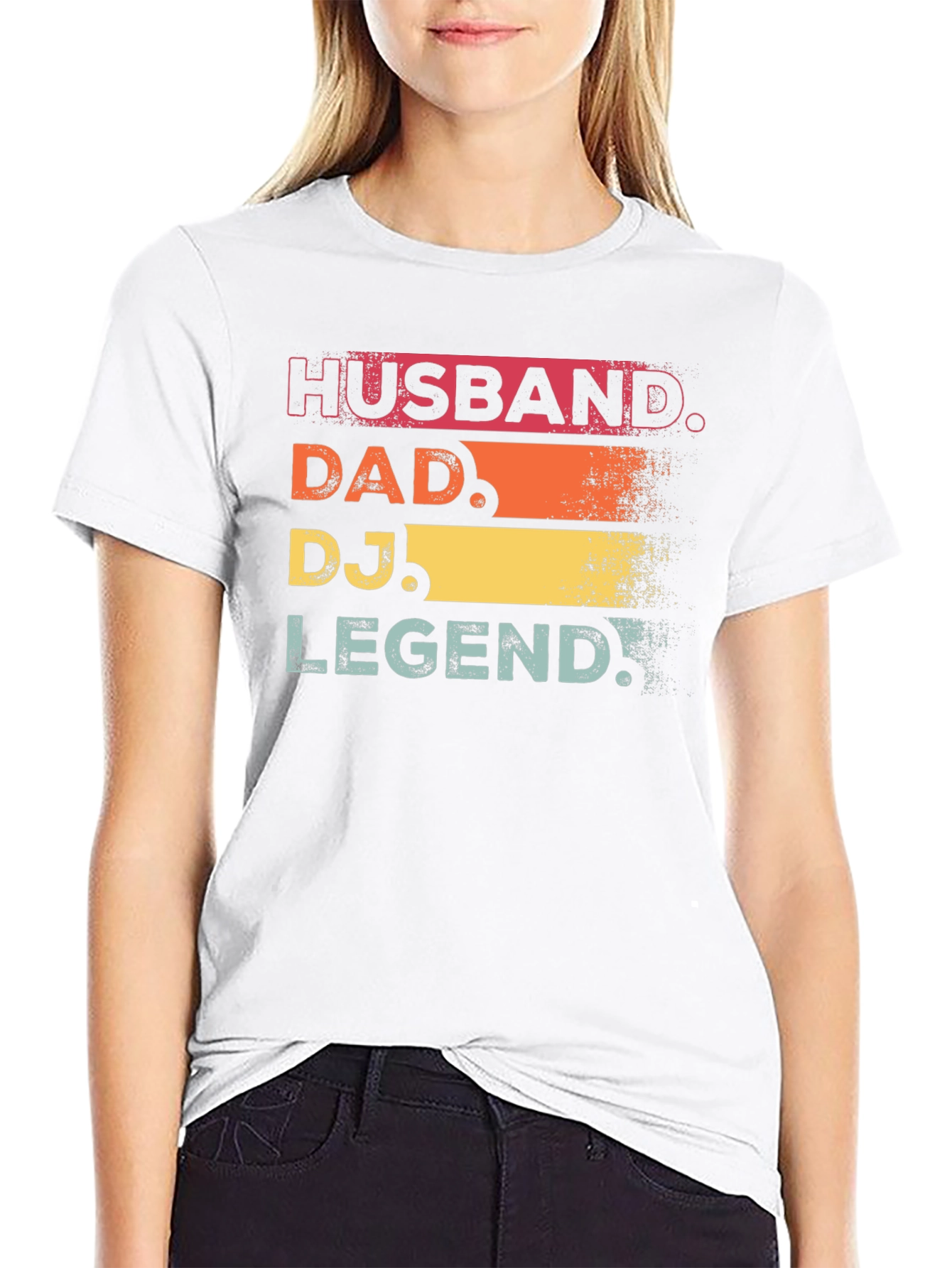 Husband Dad DJ Legend Graphic Tee