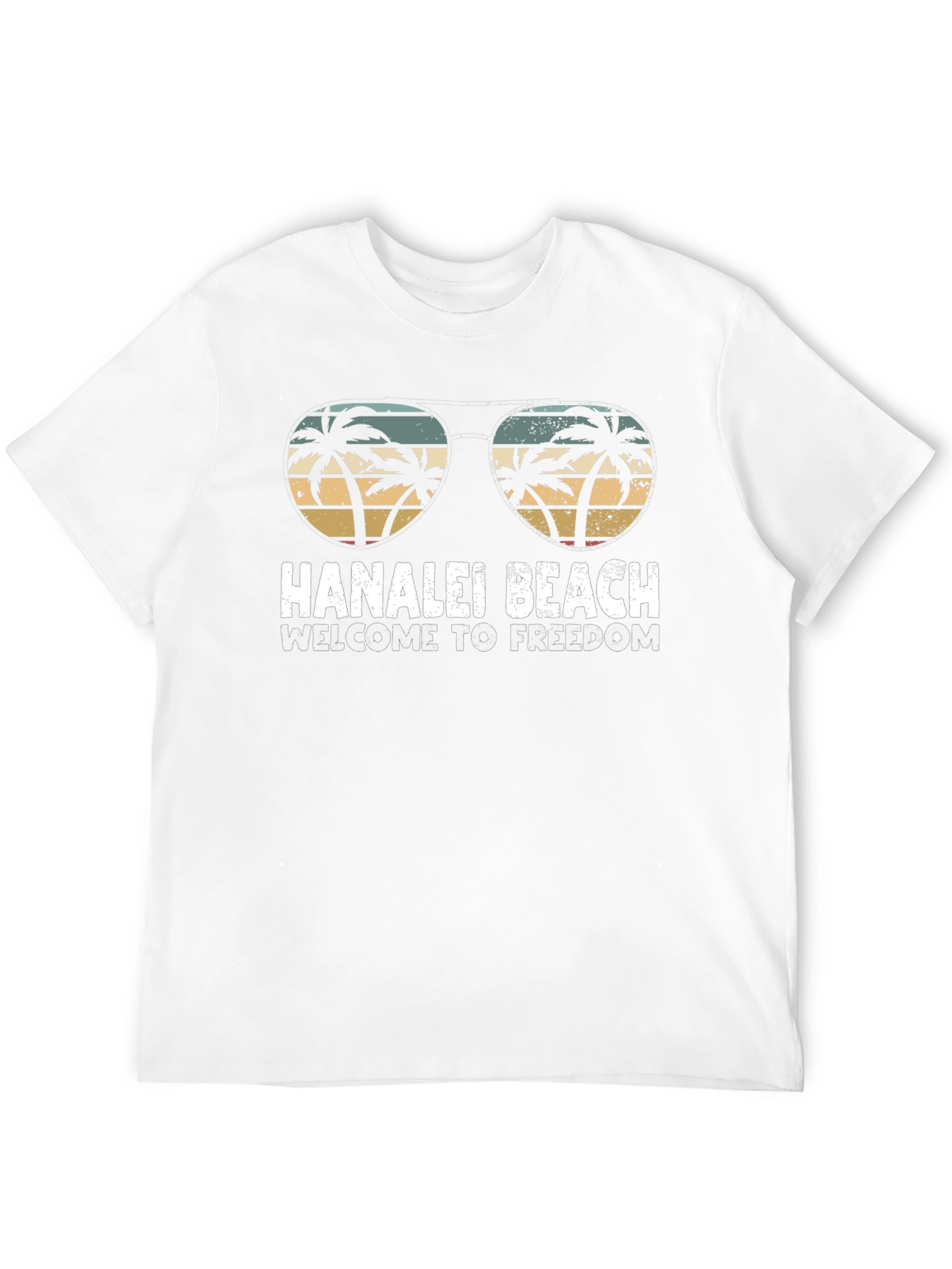 Hanalei Beach Graphic T-Shirt