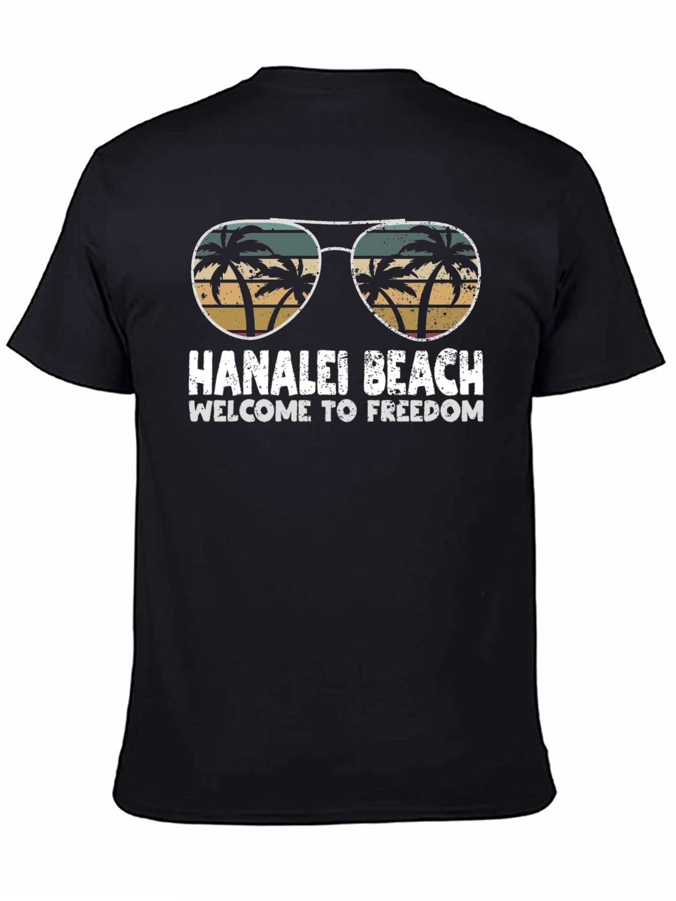 Hanalei Beach Graphic T-Shirt