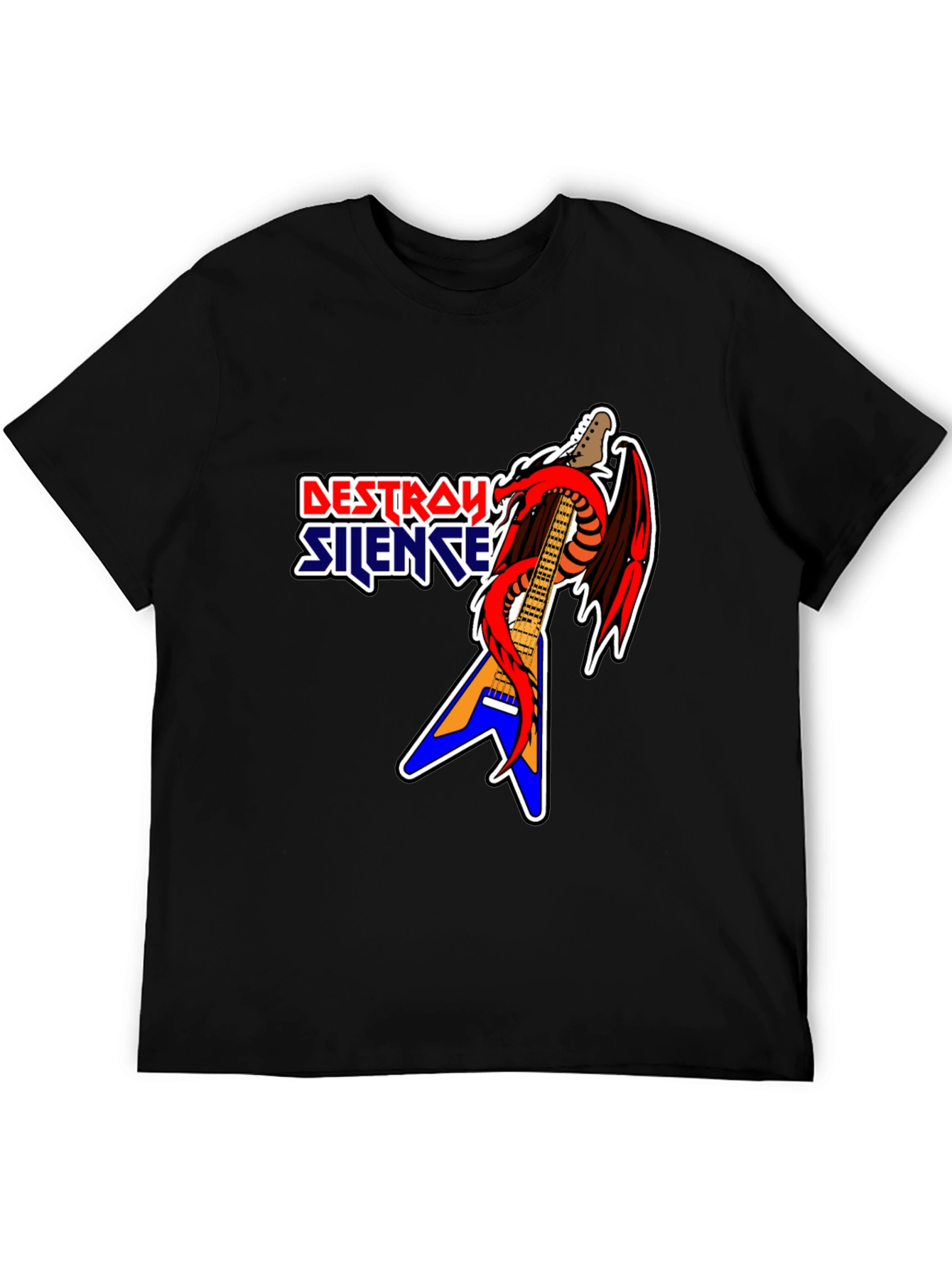 Destroy Silence Graphic Tee