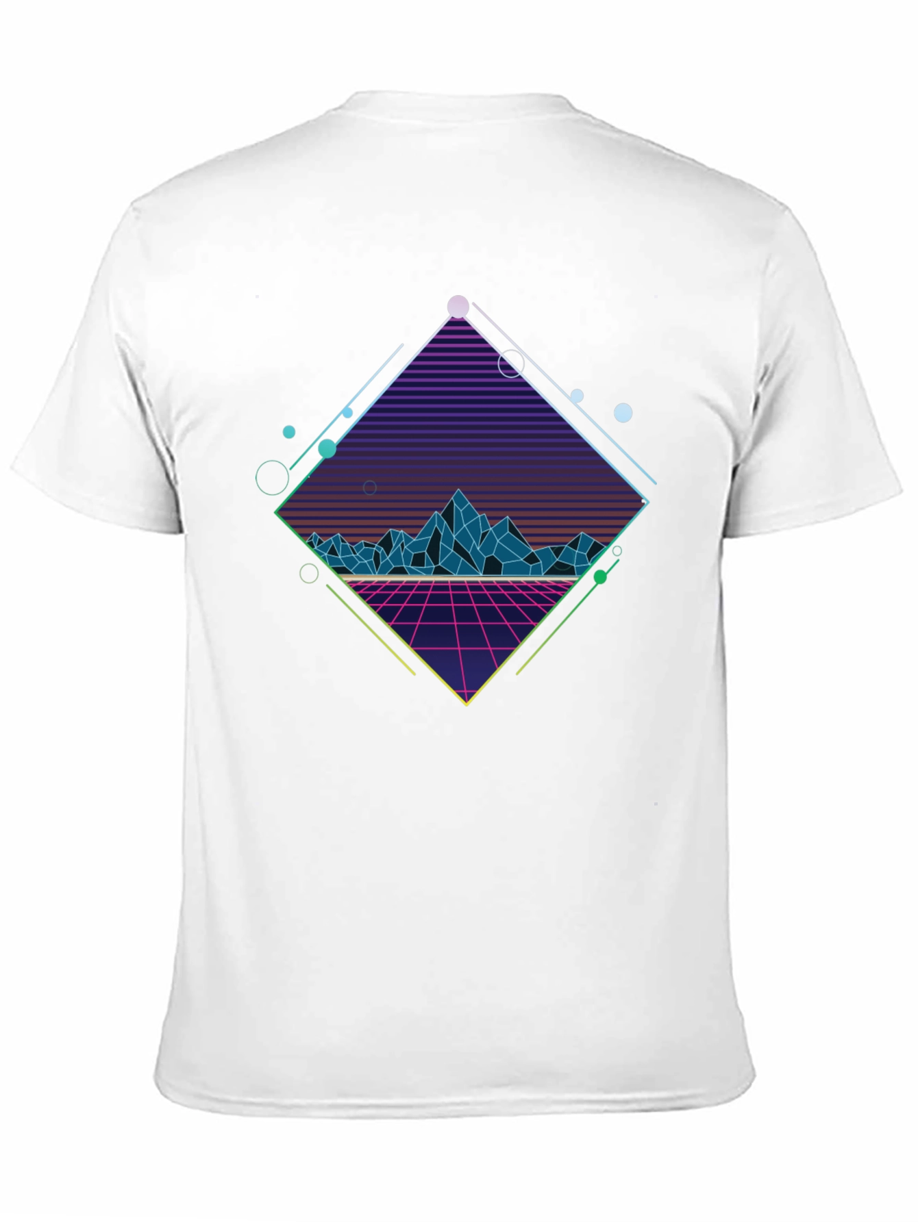 Retro 80s Neon Graphic T-Shirt
