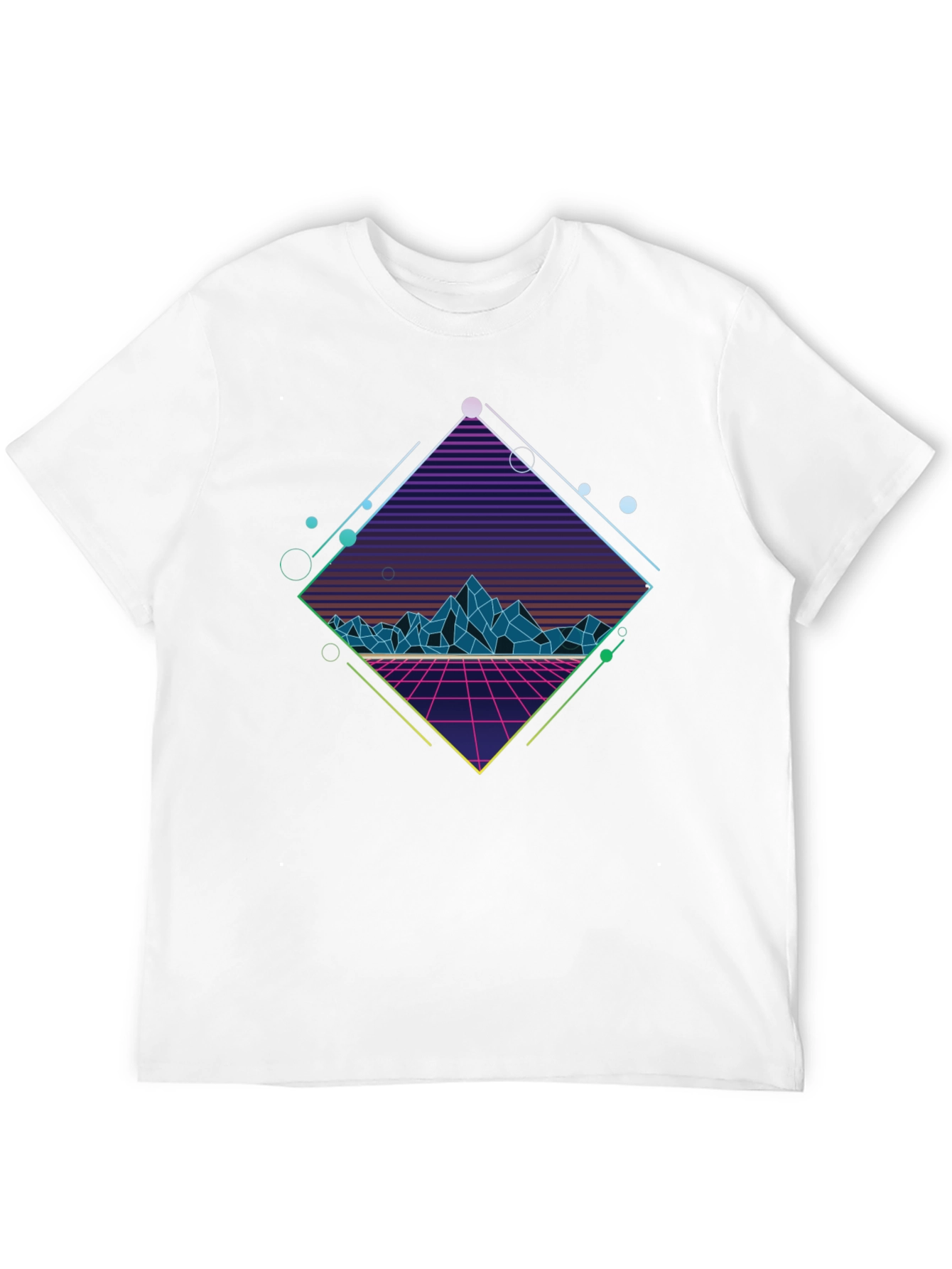 Retro 80s Neon Graphic T-Shirt