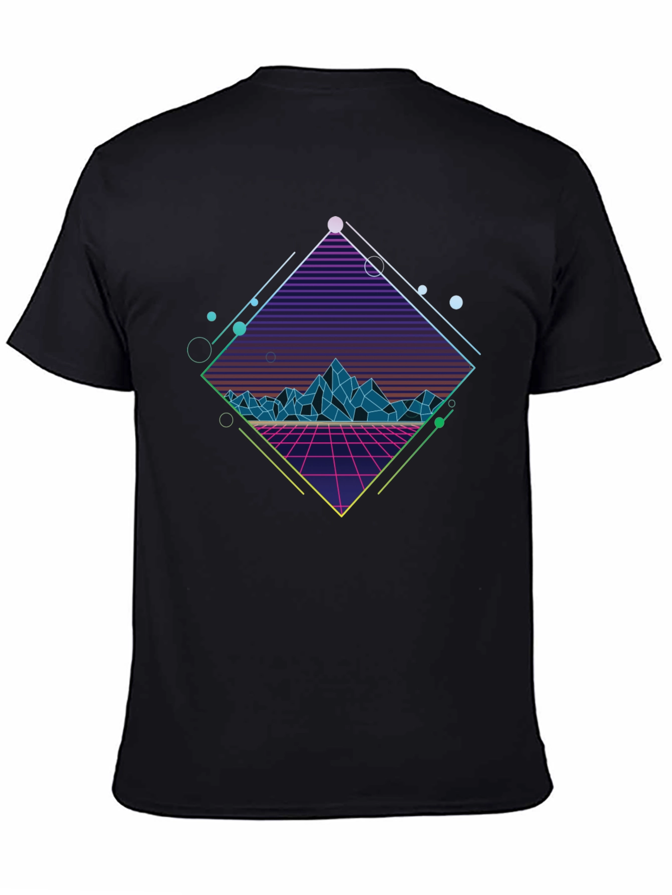 Retro 80s Neon Graphic T-Shirt