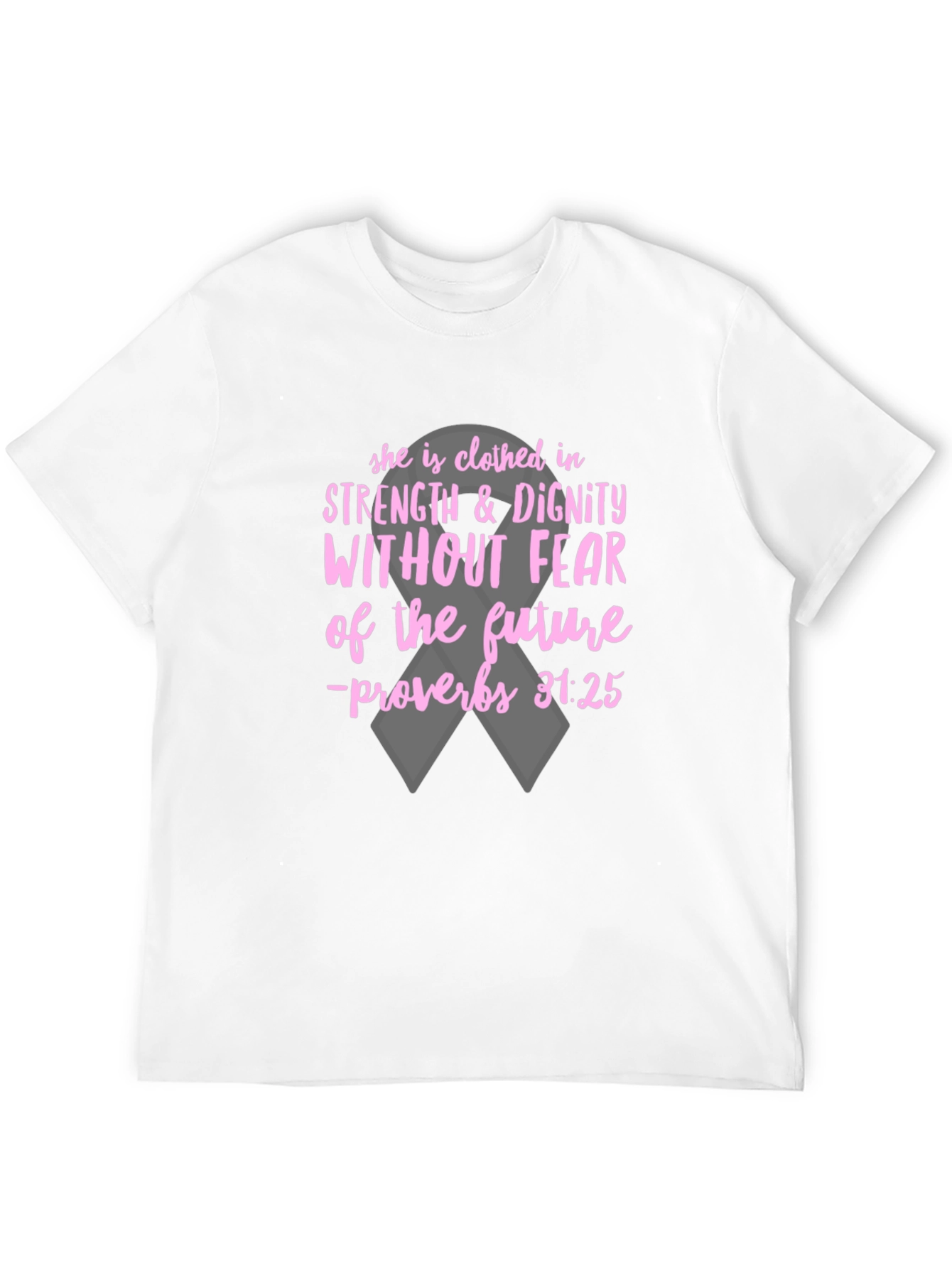 Strength & Dignity Graphic Tee - Proverbs 31:25
