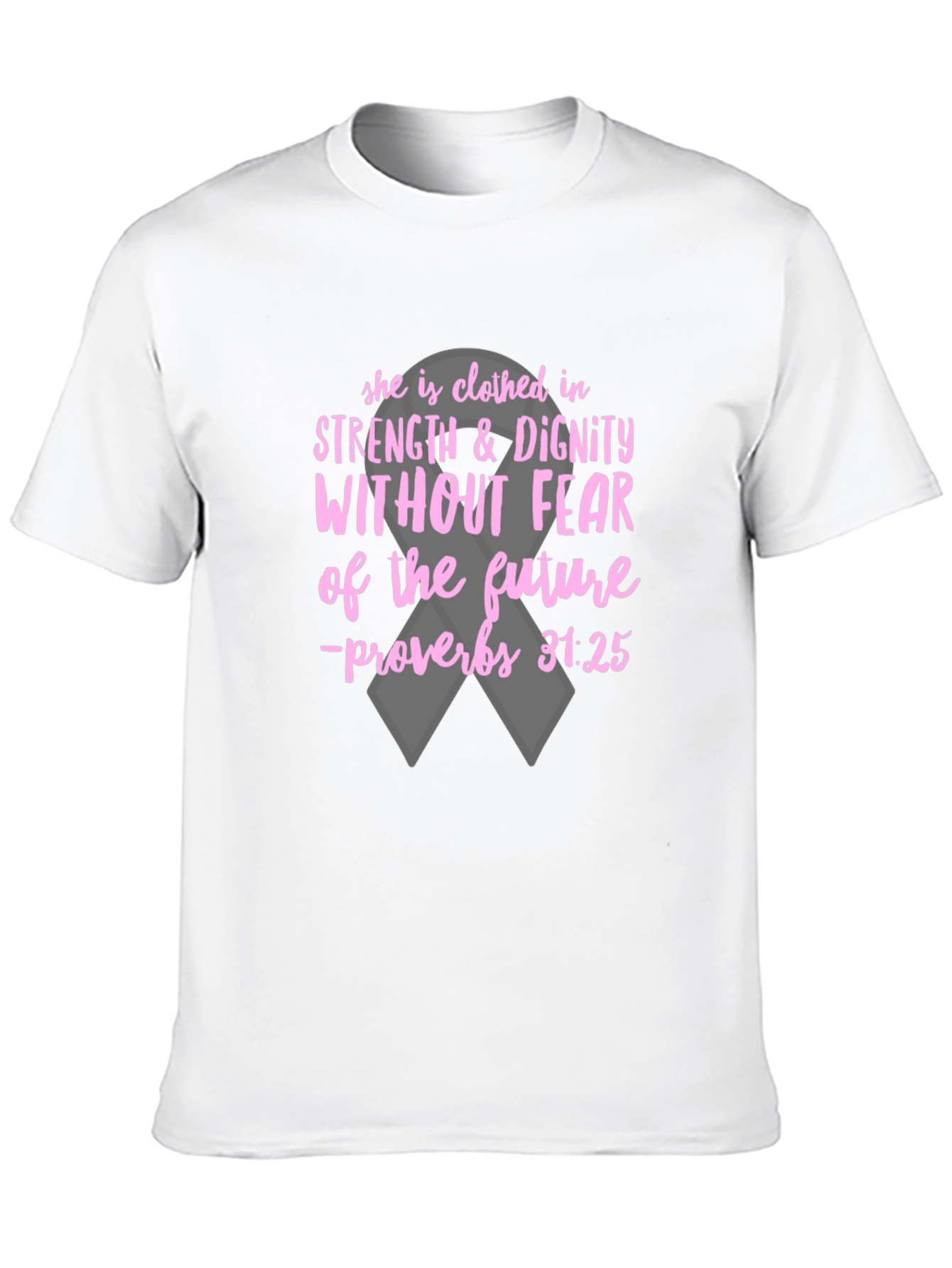 Strength & Dignity Graphic Tee - Proverbs 31:25