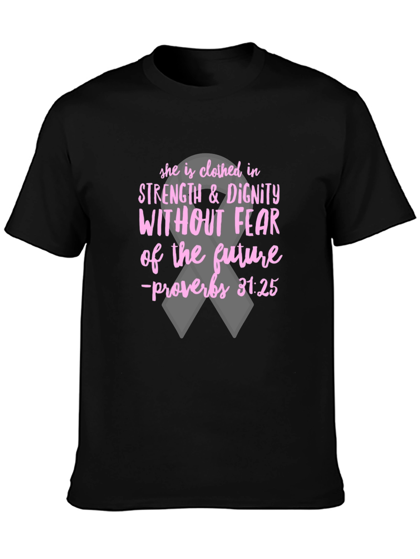 Strength & Dignity Graphic Tee - Proverbs 31:25
